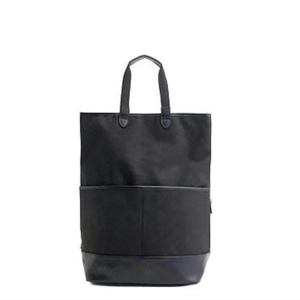 BEIS Black Travel Backpack Tote